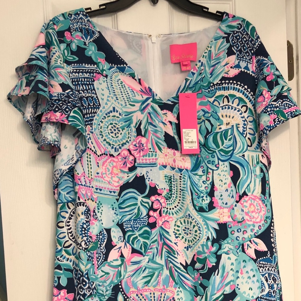 Lilly Pulitzer Kathie Dress size 12 lookin sharp